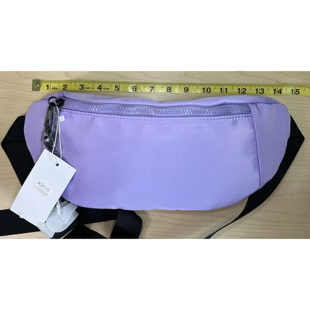 Women's Fanny Waist Pack Adjustable‎ Lavender Purple By Street Level NWT